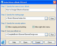 Antechinus eBook Wizard screenshot